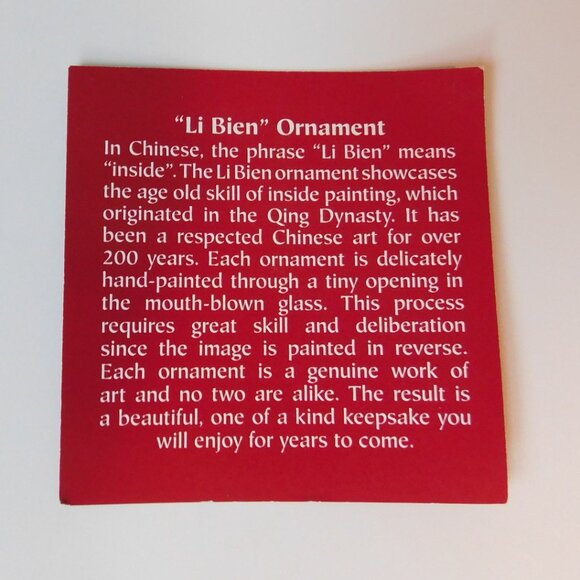 Pier 1 Li Bien Lot of 2 Glass Dated Peace Dove Ornament 2015 & 2012 in box - Picture 14 of 14